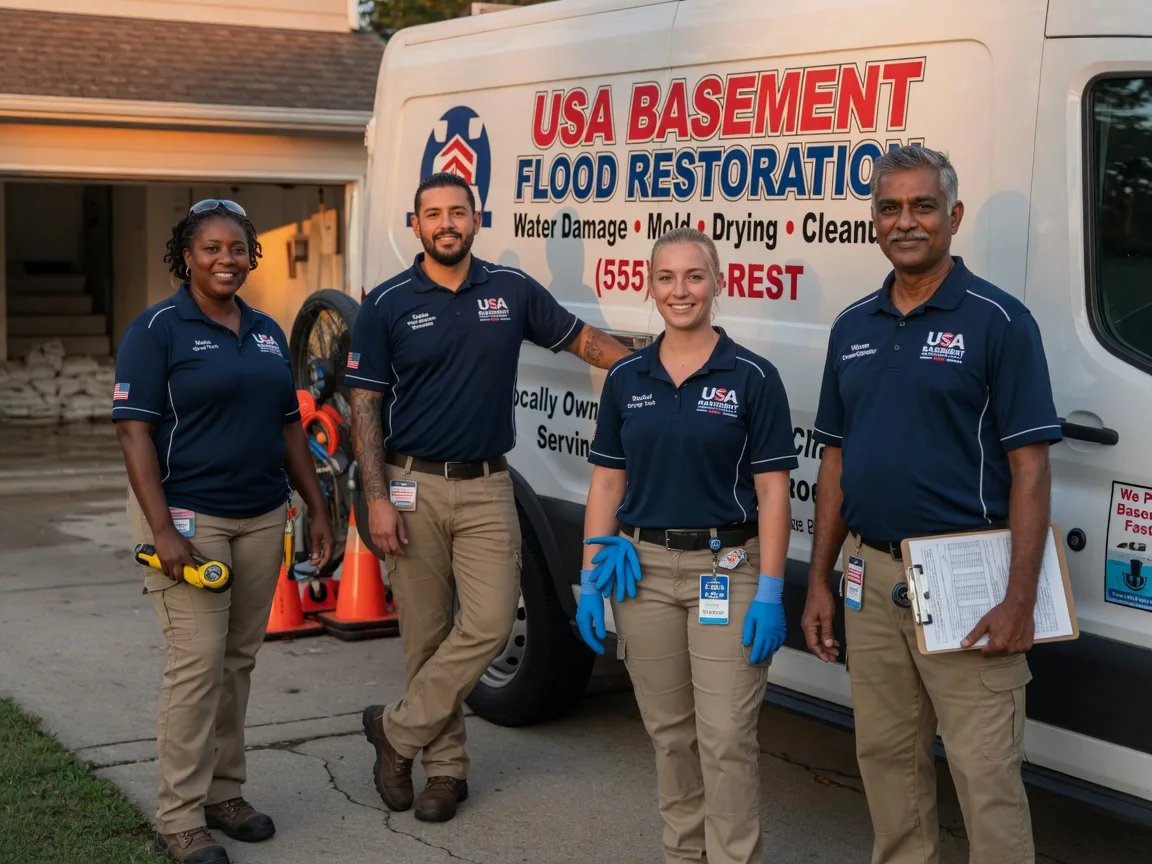 Basement Flood Cleanup company in Collins, OH